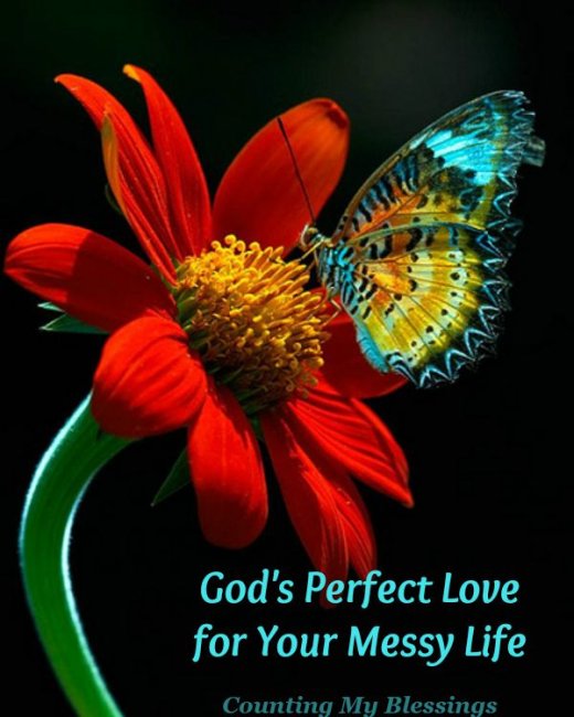 Quotes about God's Perfect Love for Your Messy Life