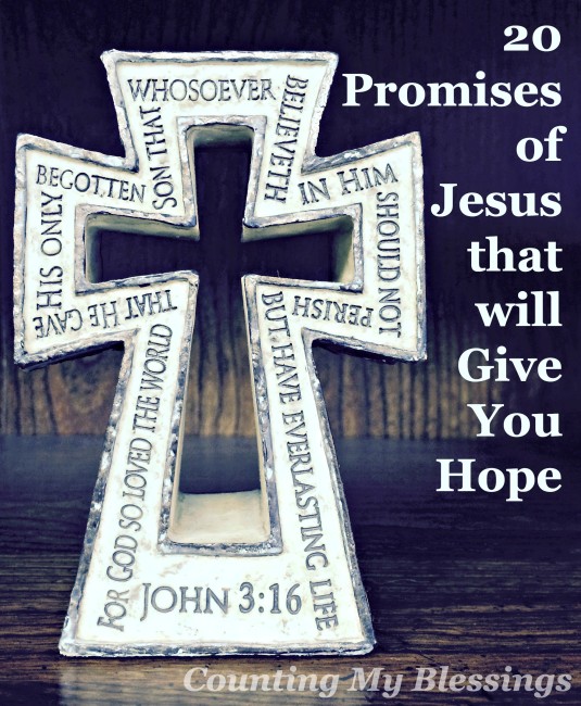 20 Promises of Jesus that will Give You Hope