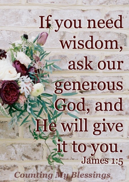 Pray for Wisdom