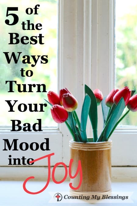 We're talking about the plain and simple bad mood that interferes with attitudes, productivity, and relationships. Here are 5 ways to improve your mood. 