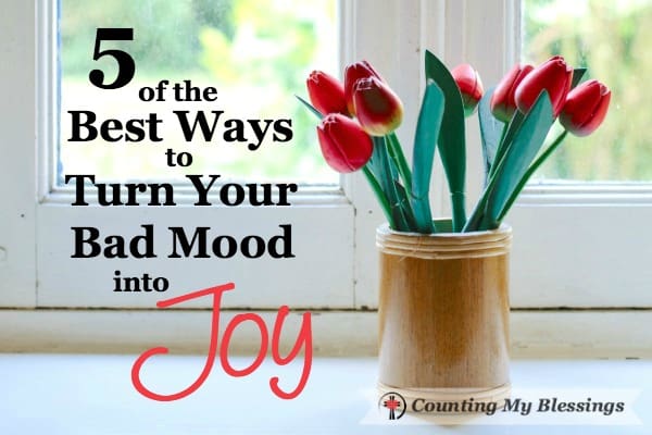 We're talking about the plain and simple bad mood that interferes with attitudes, productivity, and relationships. Here are 5 ways to improve your mood. We're talking about the plain and simple bad mood that interferes with attitudes, productivity, and relationships. Here are 5 ways to improve your mood.