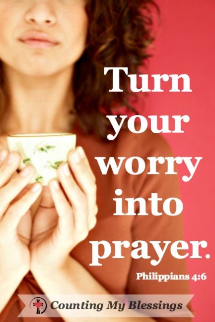 Worry is bad for your health - mentally, physically, and spiritually. These verses and prayers promise to help you stop worrying and trust God. Worry is bad for your health - mentally, physically, and spiritually. These verses and prayers promise to help you stop worrying and trust God.