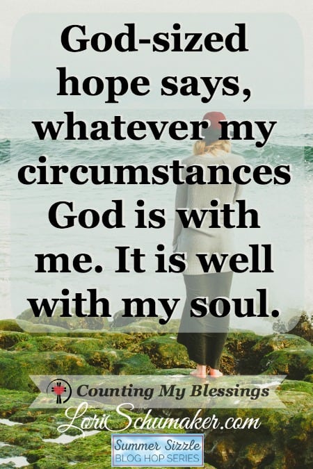 When Hope is the Only Thing that will Conquer the Storm - Counting My Blessings When Hope is the Only Thing that will Conquer the Storm - Counting My Blessings