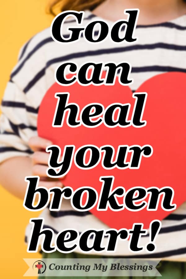 You loved big and you weren't loved in return and the pain feels overwhelming. But there are things you can do that will heal your broken heart. #BrokenHeart #Faith #Hope #Marriage #Parenting #Relationships