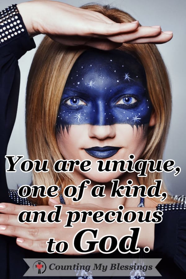 You are more than an avatar. You are more than the sum of your gender, race, religion, income, and education. You are unique and precious to God. #Avatar #Unique #BeautifulPeople #OneofaKind #Believe