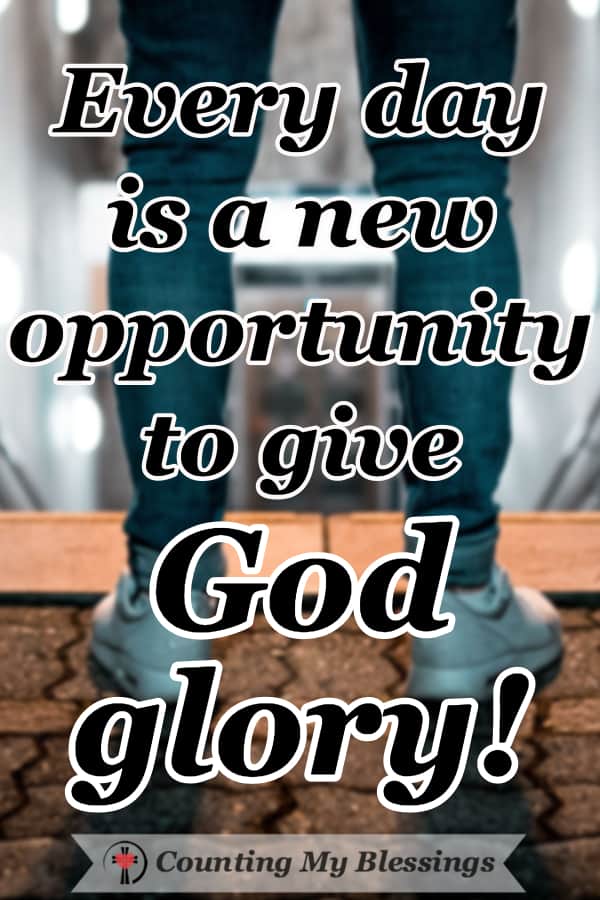 If you and I are going to ask what would give God glory, we need to know how to give God glory! The Bible gives the following 5 ways to glorify God consistently. #WWGGG #GiveGodGlory #HopeinGod #CountingmyBlessings