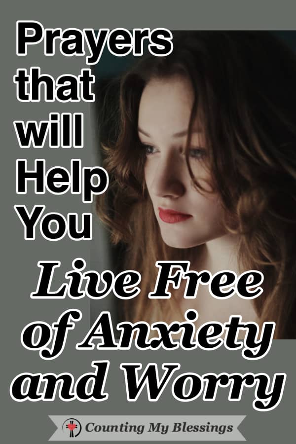 It's a blessing God has given us that we can take our worries and cares to Him in prayer and live free of anxiety ... He even gives us the words in Scripture. #Prayer #VersestoPray #DoNotFear #WWGGG #CountingMyBlessings #GodisLove #Hope
