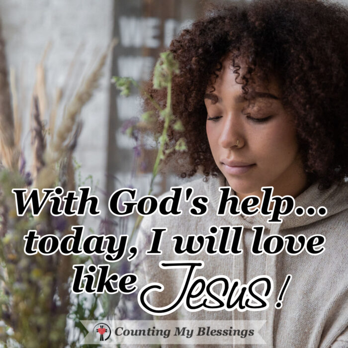 This image has an empty alt attribute; its file name is Love-Like-Jesus-700x700.jpg