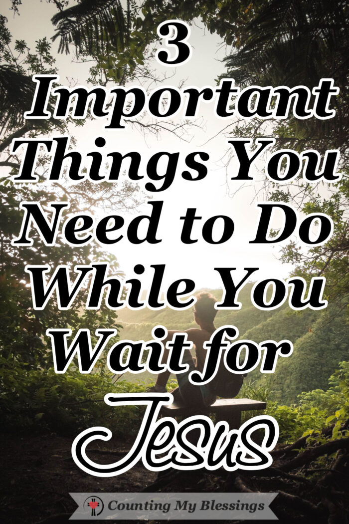 People had been waiting to hear from God when John the Baptist came on the scene and told them what they should do while they waited for Jesus. #JohntheBaptist #TrustGod #Worship #Faith #CountingMyBlessings