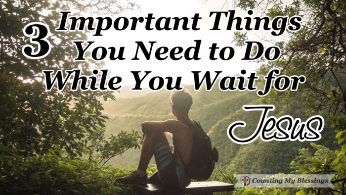 People had been waiting to hear from God when John the Baptist came on the scene and told them what they should do while they waited for Jesus. #JohntheBaptist #TrustGod #Worship #Faith #CountingMyBlessings