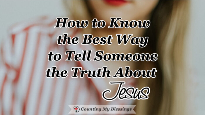 It can be difficult to share your faith and tell people about Jesus but you have a story of the ways He has changed your life . . . so just tell your story. #Faith #TellYourStory #BibleStudy #CountingMyBlessings #BlessingBloggers #WWGGG