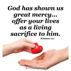 This image has an empty alt attribute; its file name is Romans-12_1-250x250.jpg