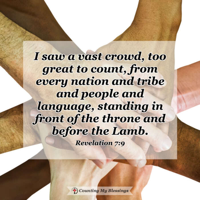 The enemy of our souls would like us to be divided by race, nationality, ethnicity, etc. But God has given us a way to end racism—a way to be united by love. #Equity #Equality #Racism #Faith #Jesus #Blessings