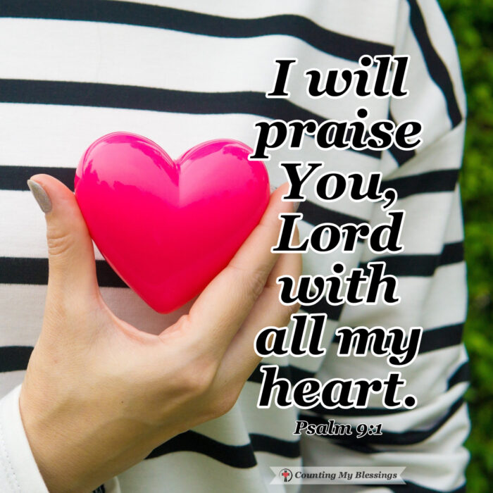 What do you mean when you use the expression "with all my heart"? What do you love with all your heart? Who do you love? Let's talk...