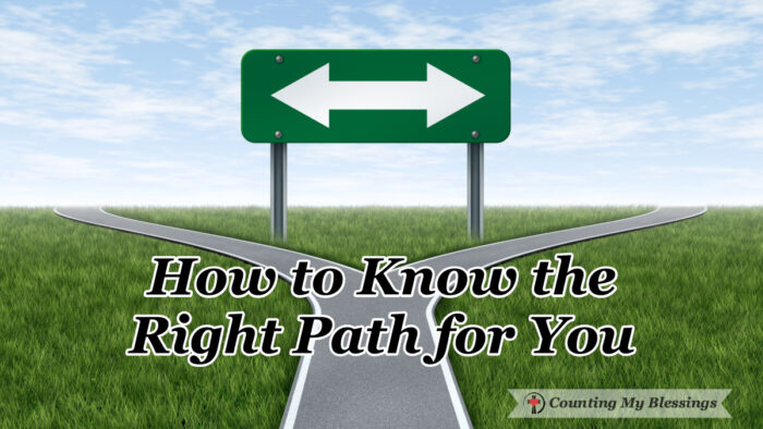 Life is full of decisions but how can we know the best way to know the right path for us? Let's look at five ways to choose wisely...