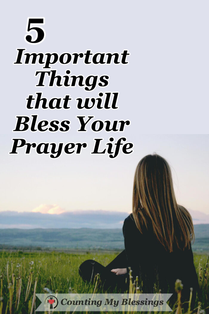 I've honestly never met anyone who believes their prayer life is what they want it to be. Here are 5 words that you can apply to your prayer life and grow closer to God as you spend time with Him.