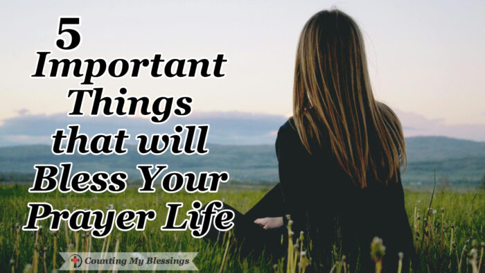 I've honestly never met anyone who believes their prayer life is what they want it to be. Here are 5 words that you can apply to your prayer life and grow closer to God as you spend time with Him.