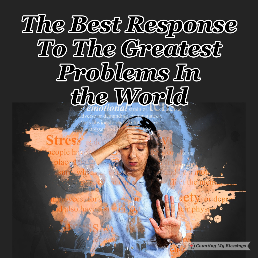 The Best Response To The Greatest Problems In the World