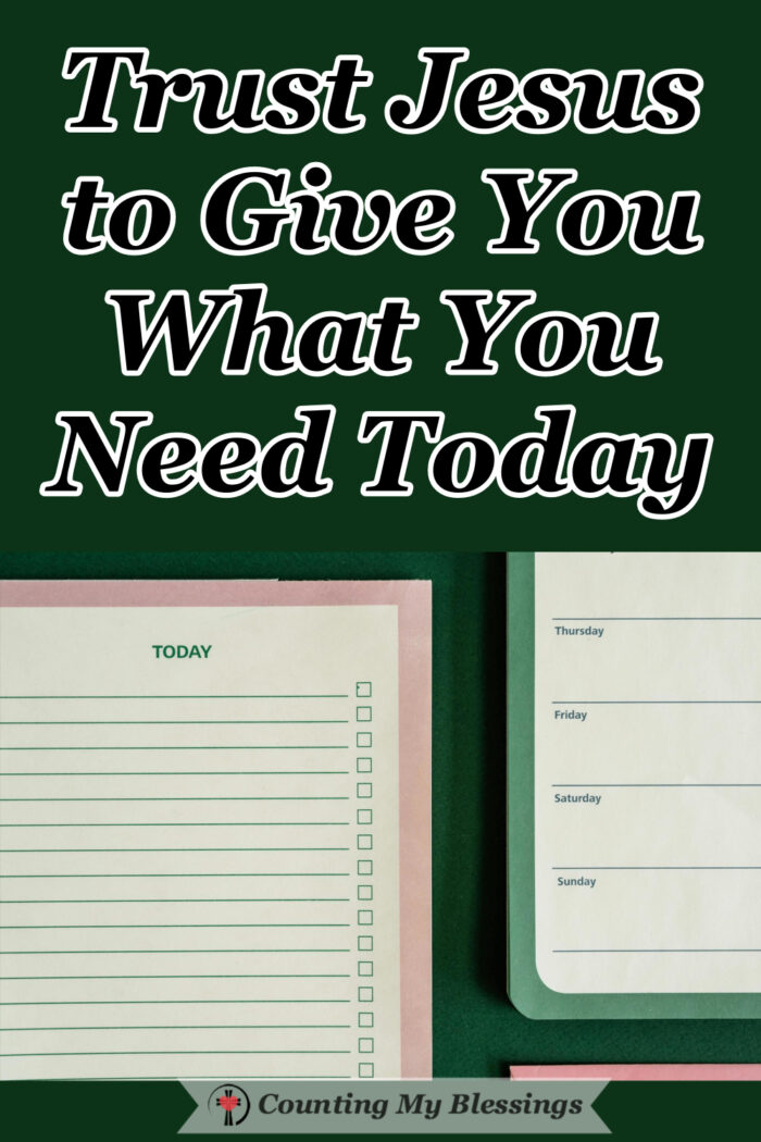 Do you trust Jesus to give you what you need? What exactly do you and I need? The truth is that more than anything this world has to offer we need Jesus. He is the One who make all things possible. #Jesus #Hope #Faith #Blessings #WWGGG