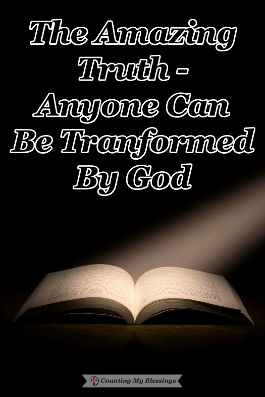 Do you have someone you're praying will come to KNOW, LOVE, and TRUST God? Don't stop praying! Anyone can be transformed by God. He is the One for whom everything and anything is possible.
