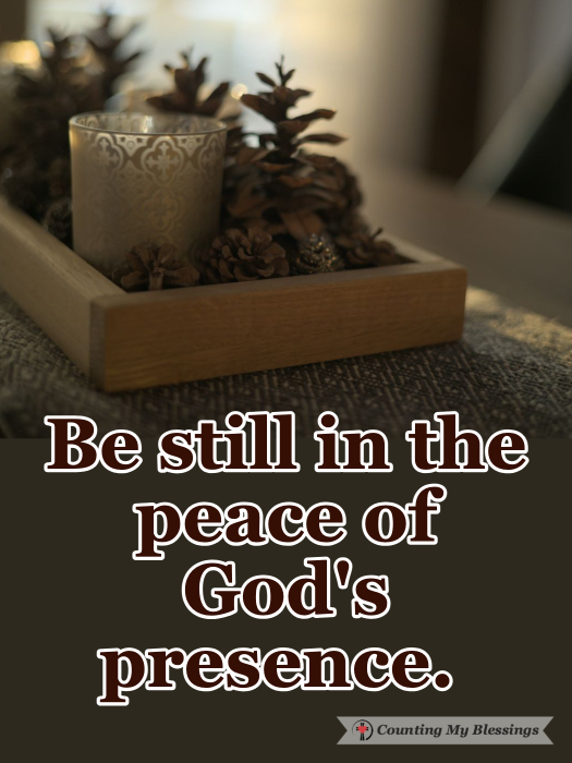 When is the last time you paused to "be still?" At this time of the year, being "still" can feel impossible. But what if this is the very season when we need it most? Good news! Here's a word to help.