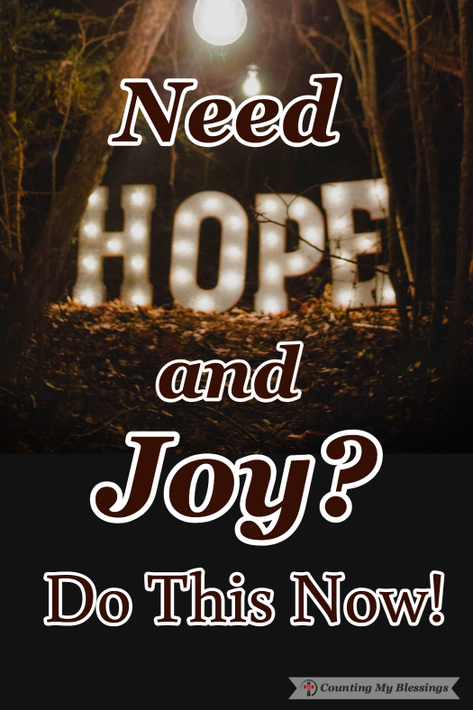 This time of year we want to live with hope and joy, but many are facing the holidays missing loved ones who are absent because of death, distance, or choice. It your heart needs help, do this...