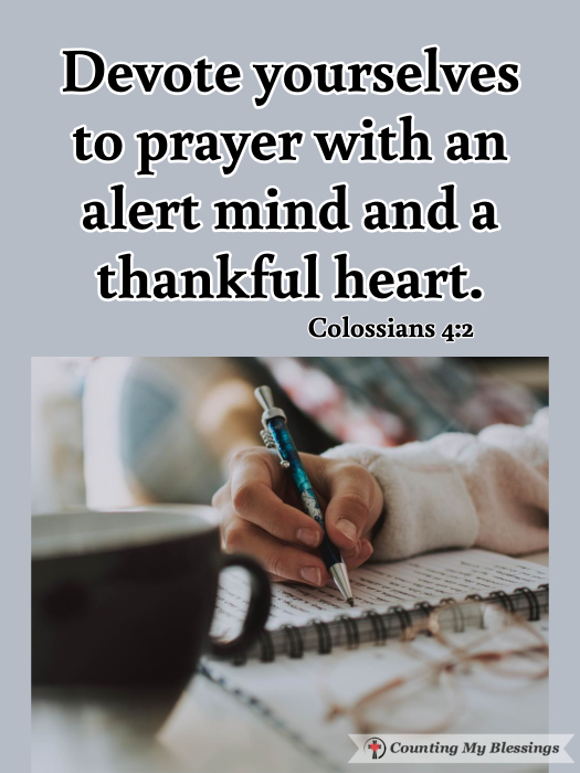We can have the best intentions but it's easy for mental distractions to interfere with our desire to pray. I've made a list of things that will help make your prayers more intentional and powerful.