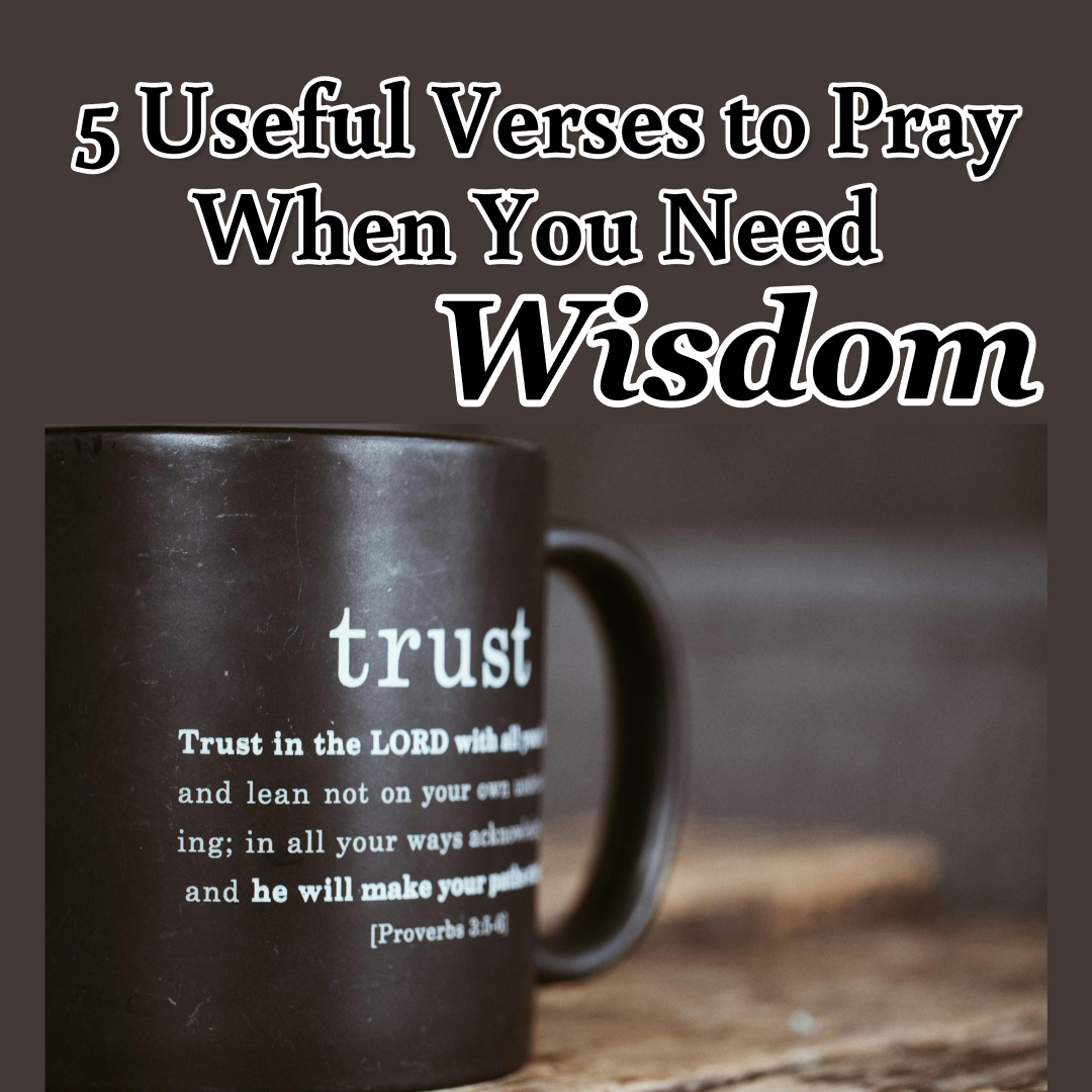 5 Useful Verses to Pray When You Need Wisdom
